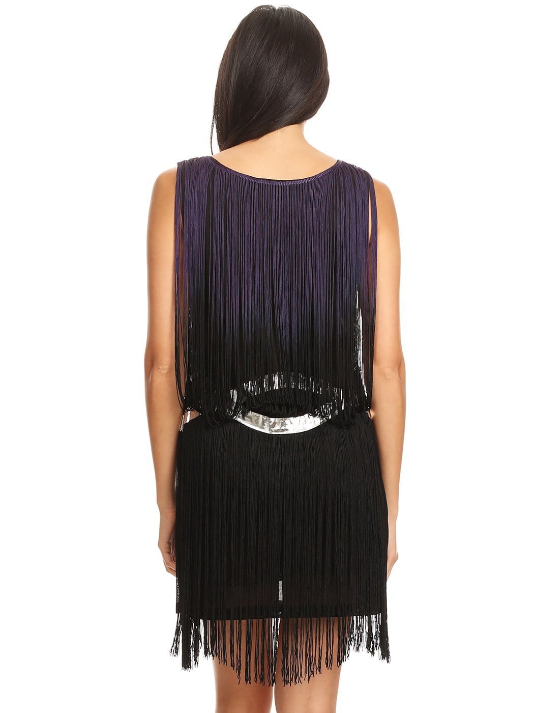 Fringe Tassel Bedazzled Dress