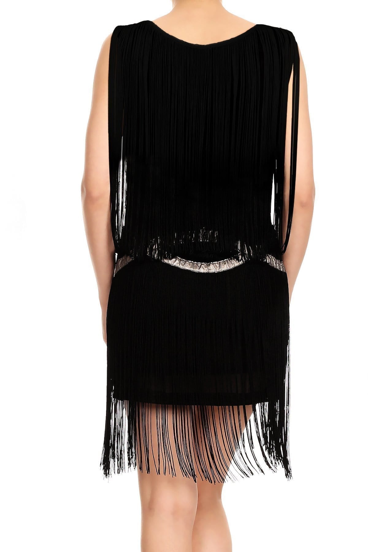 Fringe Tassel Bedazzled Dress