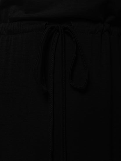 Maxi Length Drawstring Dress