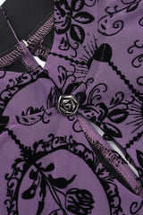 Vintage Purple Gothic Dress