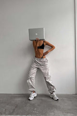 Loose Fit Casual Drawstring Cargo Pant