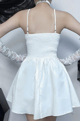 Puff Sleeve Cover Gothic Dress