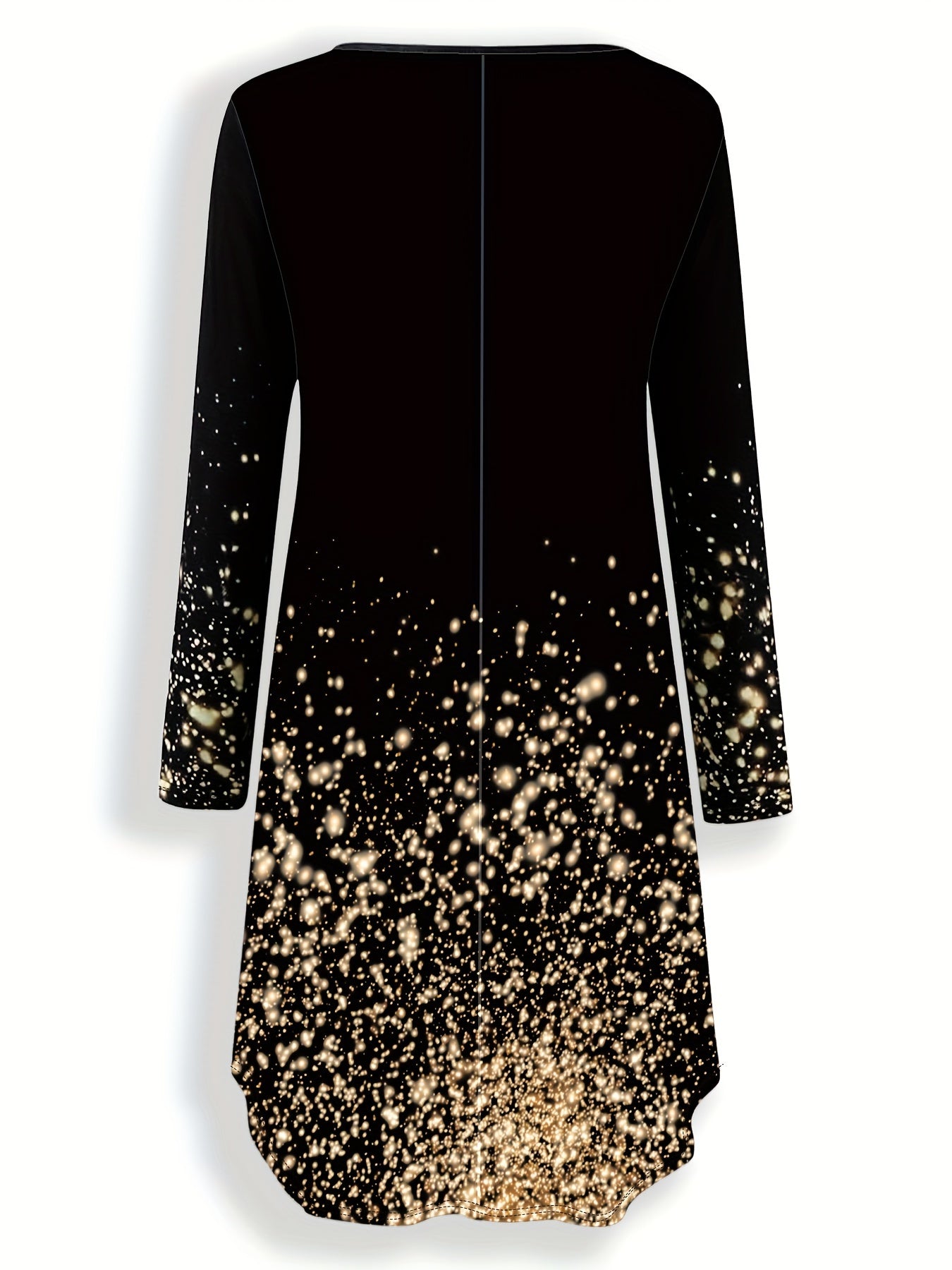 Smooth Silhouette Midi Dress