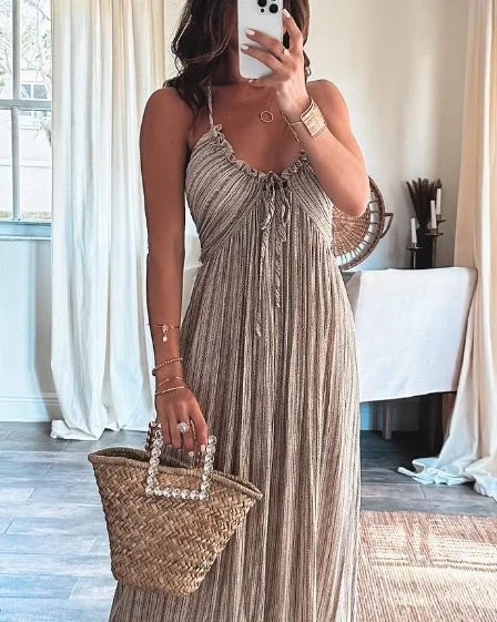 SLEEVELESS DRESS