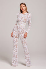 TAYA - LACE CORSET JUMPSUIT