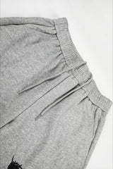 Vintage Pegasus Embroidered Wide Leg Sweatpants