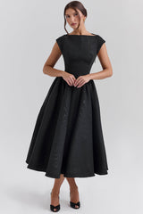 FRANCHESCA - GLAM BACKLESS DESIGN DRESS