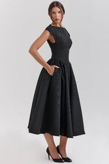 FRANCHESCA - GLAM BACKLESS DESIGN DRESS