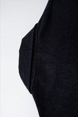 Washed Denim Toggle Closure Workwear Jacket