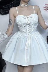 Puff Sleeve Cover Gothic Dress