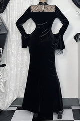 Spider Lace Gothic Dress