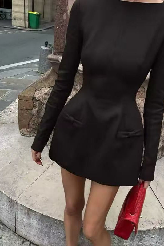 Bow Waist Detail Party Dress