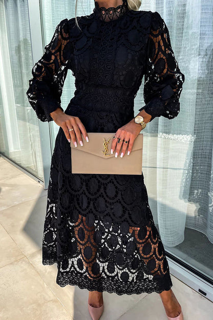 - Romantic lace dress