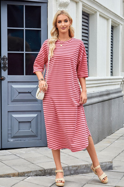 Lovelet StripeEase Midi Dress