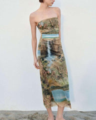 Elvira Falls Stylish Tube Dress