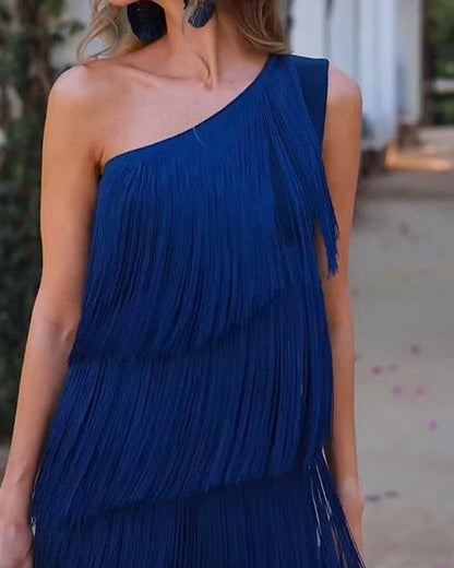 Maya-Off Shoulder elegant dress