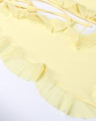 Eulimene Elegant Ruffle Dress