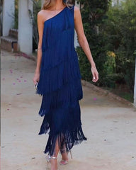 Maya-Off Shoulder elegant dress