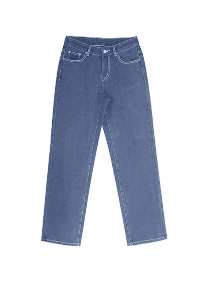 Light Wash Denim Boyfriend Jeans Jeans