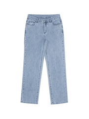 Light Wash Denim Boyfriend Jeans Jeans