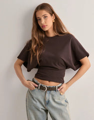 MURIEL - BROAD-SLEEVE SIGNATURE TEE