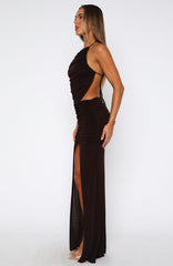 Everlasting Midi Skirt Chocolate