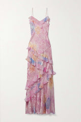 STAR - SUMMER SLEEVELESS LONG DRESS