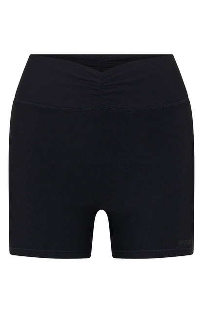 Radiate High Waisted Shorts Black