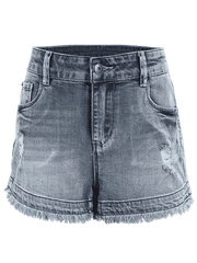Fashion Cutoffs Destroyed Denim Shorts
