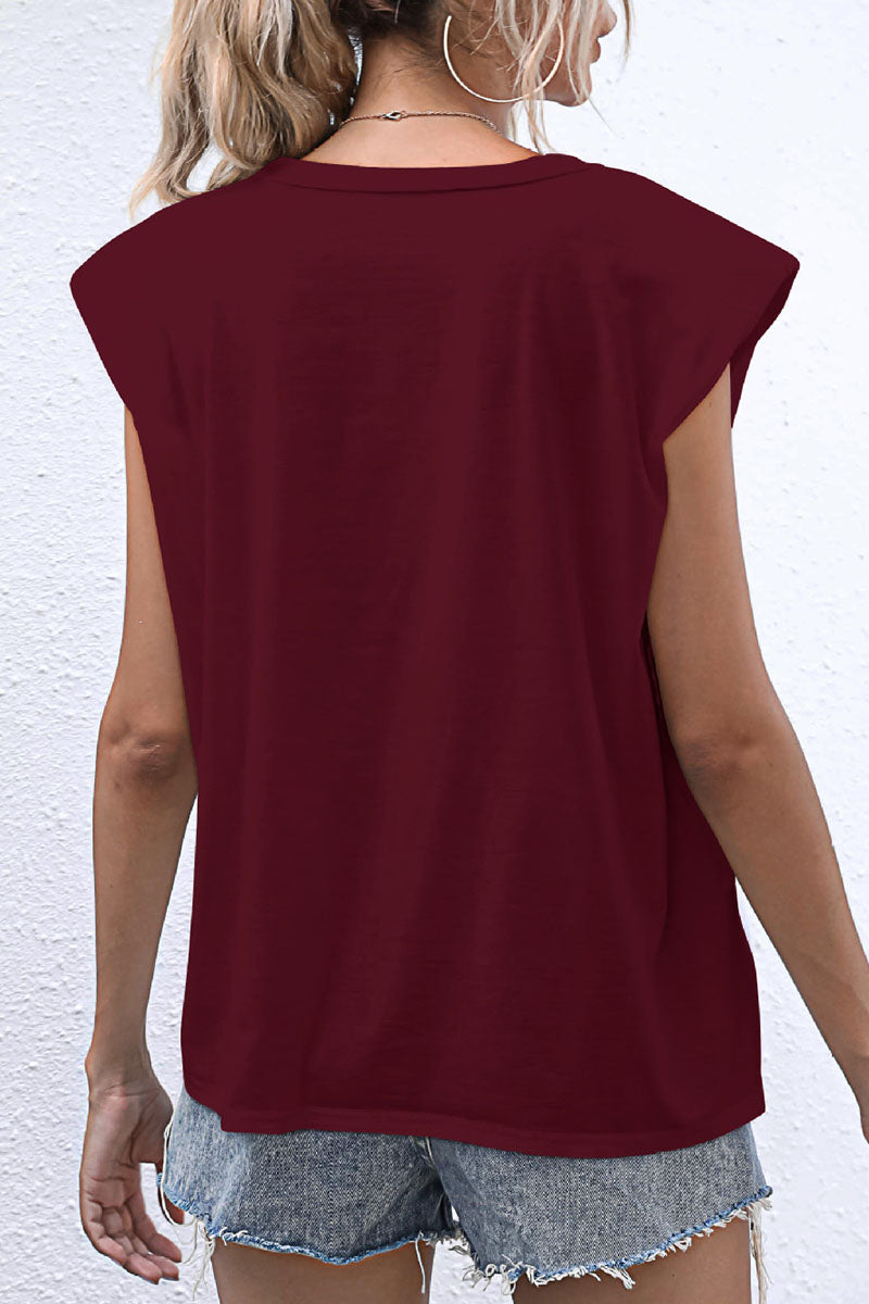 Fashion Casual Solid Patchwork O Neck T-Shirts