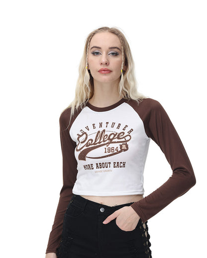 College Adventurer Raglan Top