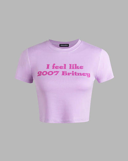 2007 Britney Baby Top