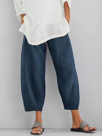 CityHottie - Women's Casual Loose Cotton Pants