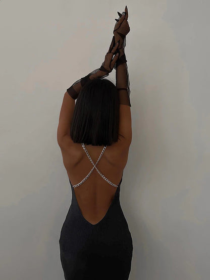 Liza Backless Sexy Dress