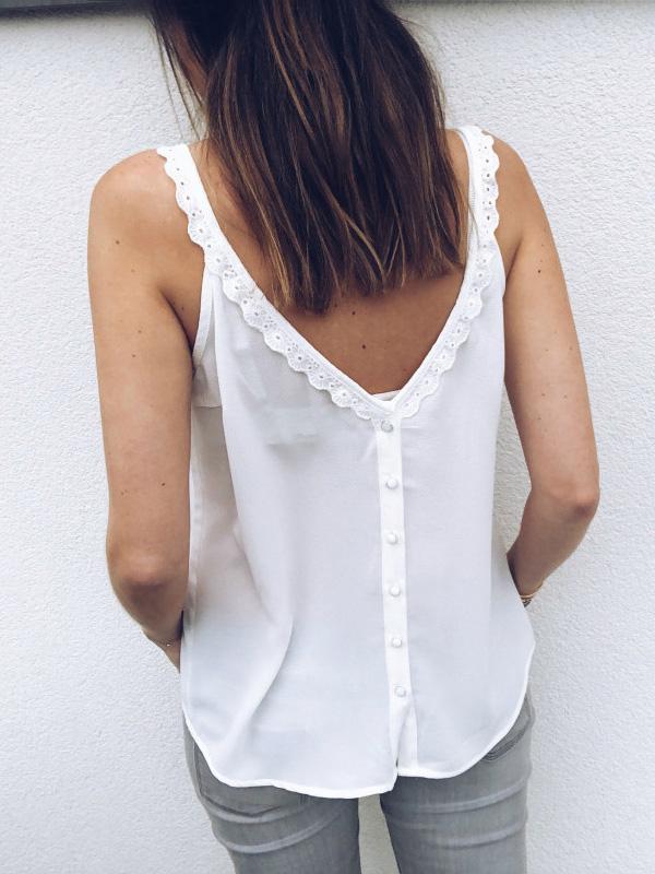 V-neck Sling Vest Top