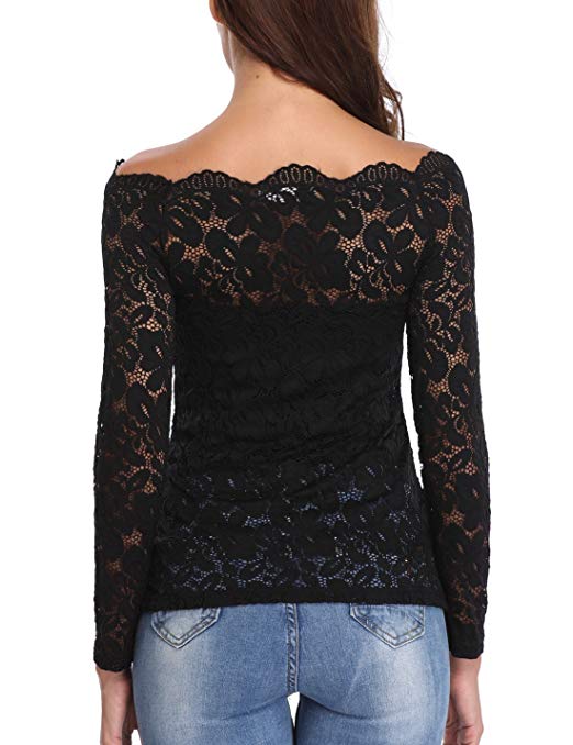 Lace Strapless Tops for Women Sexy Floral Lace Patchwork Summer Twin Set Blouse