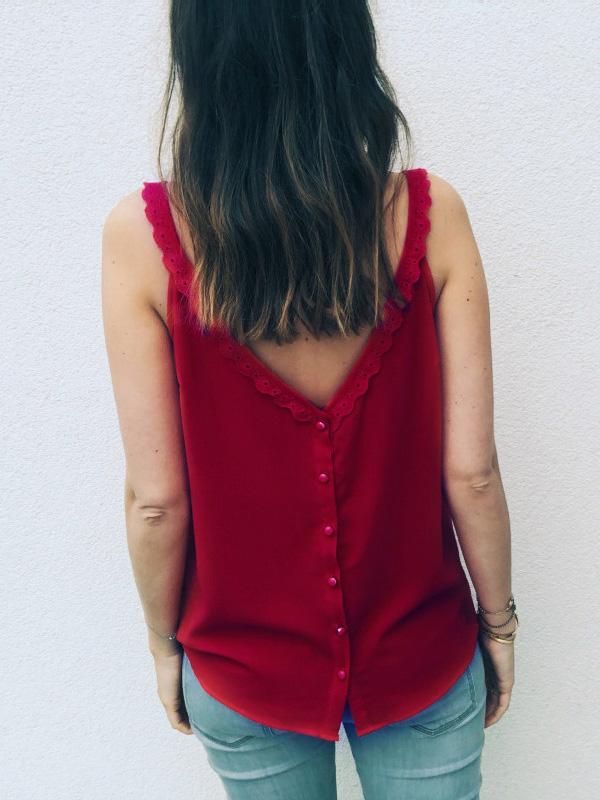 V-neck Sling Vest Top