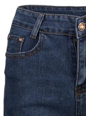 Gorgeous High Waist Cuffed Denim Shorts