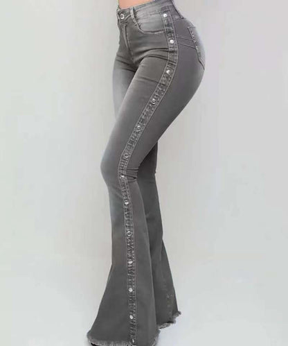 CityHottie - Spring Casual Baggy Jeans Women Fashion High Waist Jeans Mom Denim Trousers Overalls Oversize Boyfriend Pants Vintage