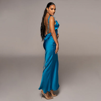 Diana Backless Sleeveless Maxi Dress