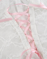 Peaches In Bloom Corset Top