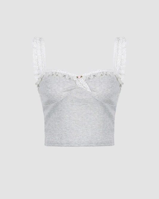 Snowrun Cami Ruffle Top