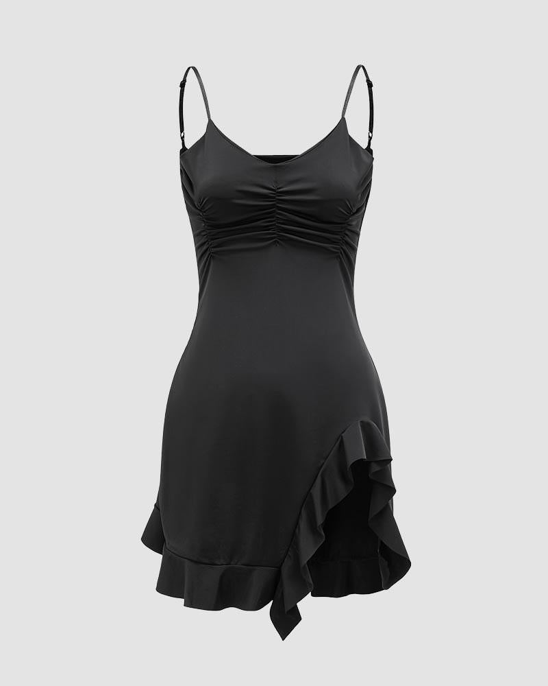 Latimer Asymmetrical Cami Dress