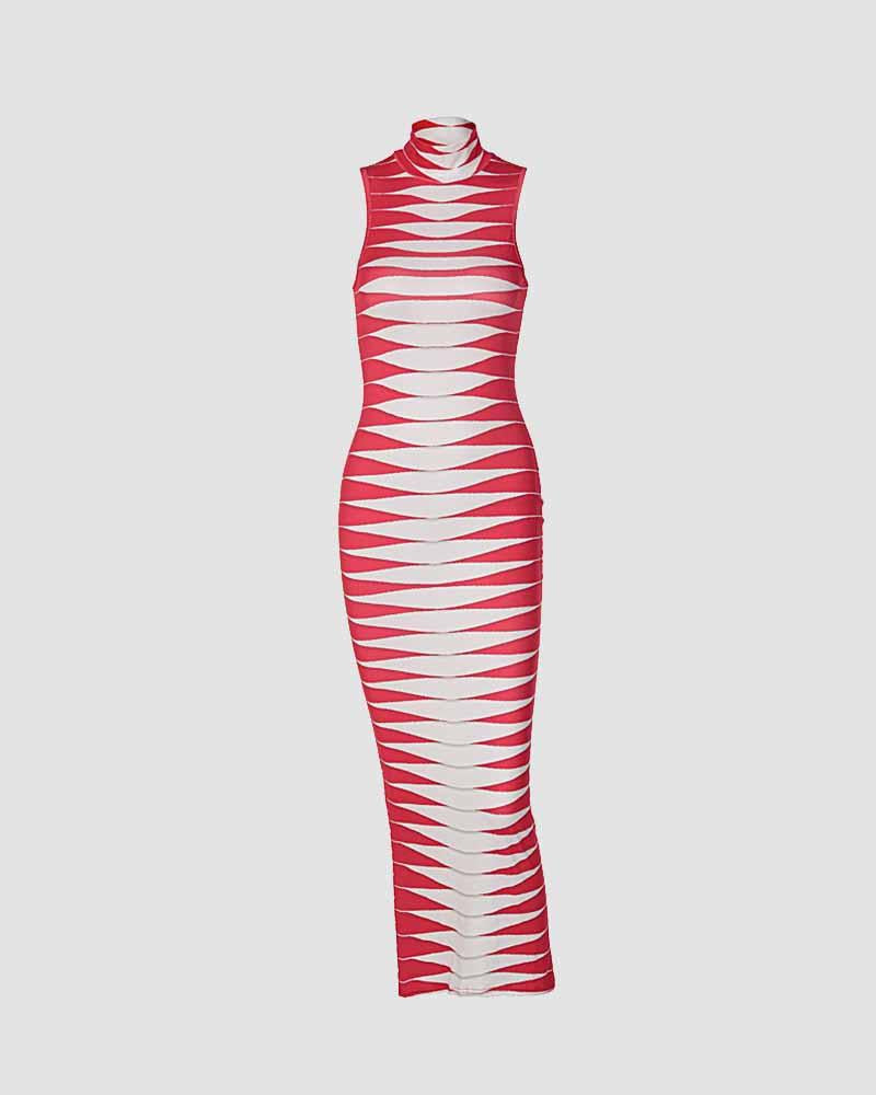 Wavelength Bodycon Dress