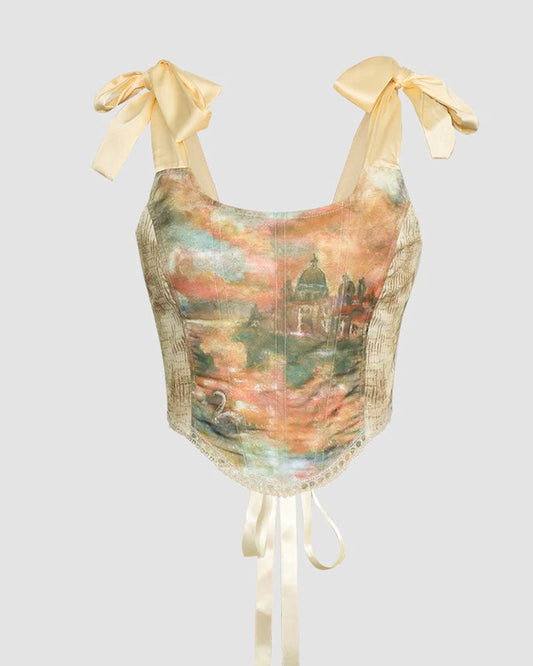 Garden of Eden Corset Top